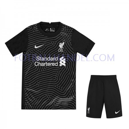 Barn Fotballdrakter Keeper Liverpool Hjemme 2020-21 Kortermet